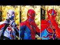 Miles Punches Spider-Man w/All PS5 New Suits