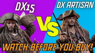 Hot Toys Captain Jack Sparrow DX15 VS New DX Artisan | Should You Upgrade? | Unboxing & Comparison