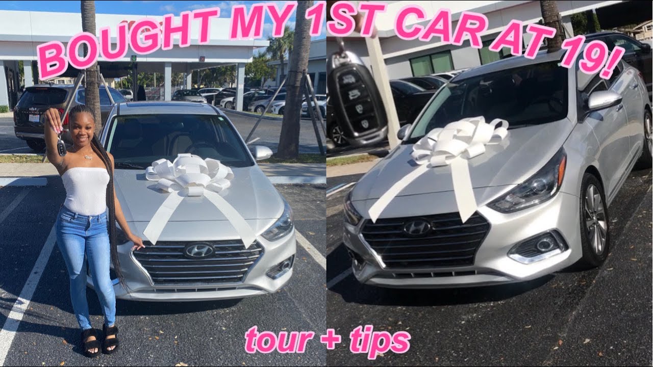 I BOUGHT MY FIRST CAR AT 19! tour + tips - YouTube