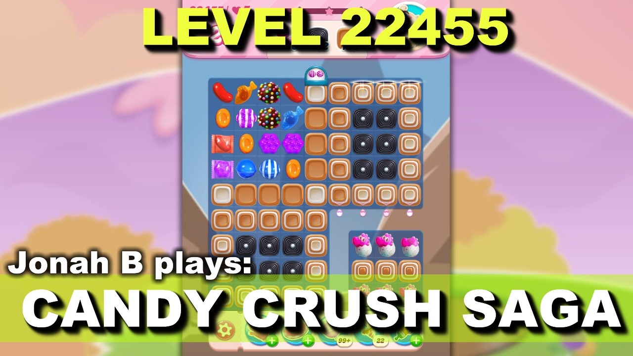 キャンディーページ Candy Crush Saga Level 22455 - YouTube