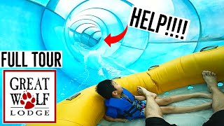 Great Wolf Water Park (NEW) Full Tour. Water Park Poconos
