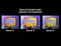 Barney Friends Credits Seasons 4 6 Comparison