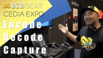 Live Stream and Capture Card Solutions by BZBGEAR at CEDIA Expo 2025