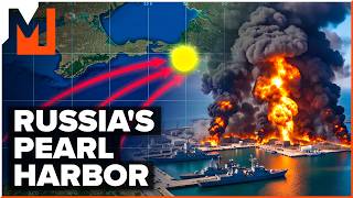 Massive FIREBALLS Just ERASED Russia’s NAVAL Port From the Map!