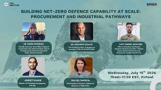 Building Net-Zero Defence Capability at Scale: Procurement and Industrial Pathways