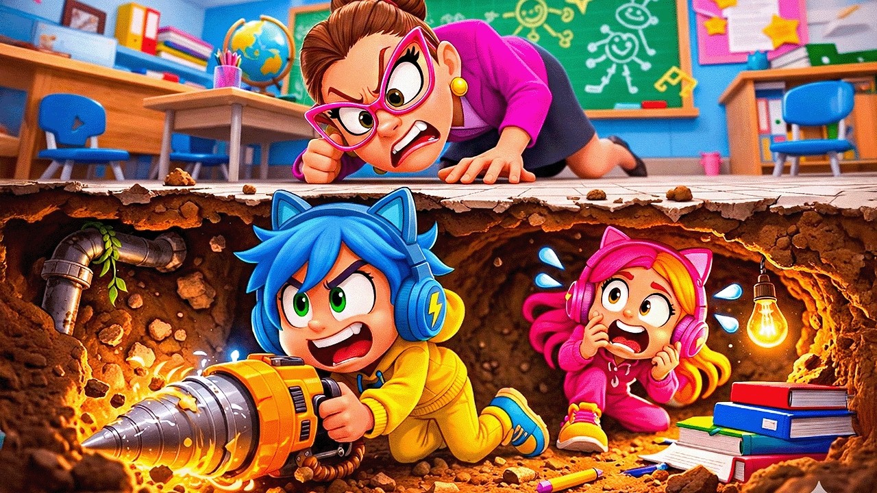 FUGIMOS DA DETENÇÃO 🪏 *cavando buracos* 👷🏼🤣