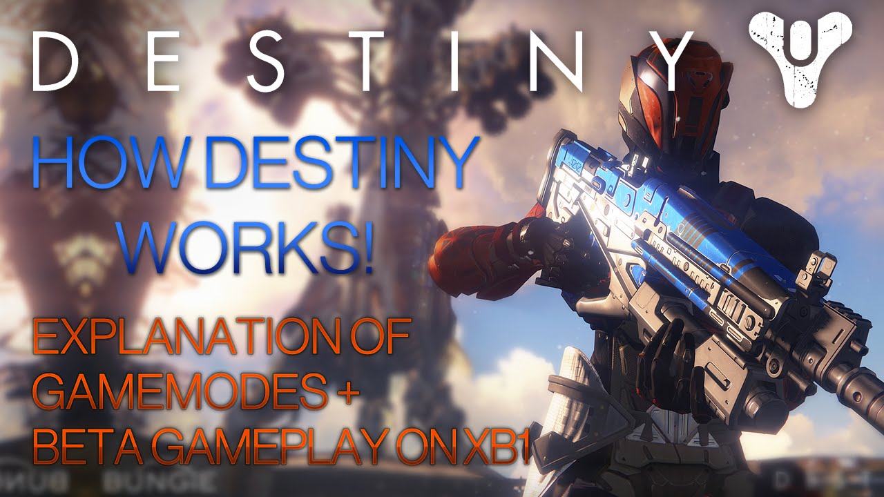 How Destiny (Beta) Works! - Full Explanation of Gamemodes and Gameplay [Destiny Beta Gameplay XB1]