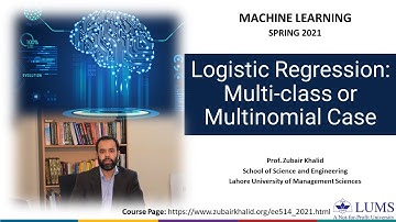 Logistic Regression - Multi-class or Multinomial Case (Week 08-05)