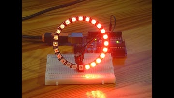 Arduino NeoPixel Ring 24 HSV Animations