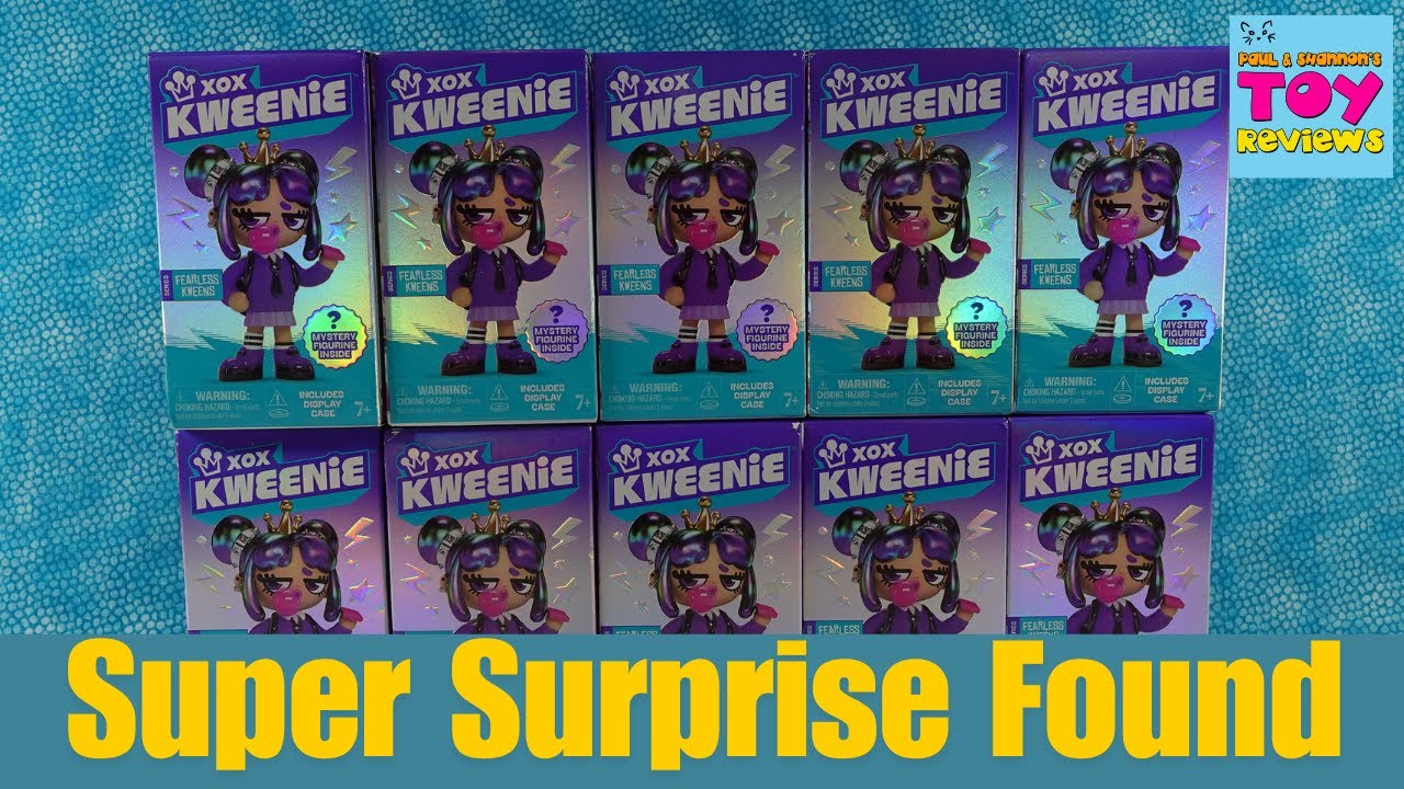 XOX Kweenie Fearless Kweens Blind Box Mystery Figure Unboxing