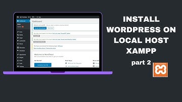 install WordPress on localhost/local server xampp part 2