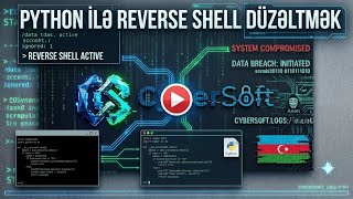 Ən Sadə Reverse Shell (Python) #hacking