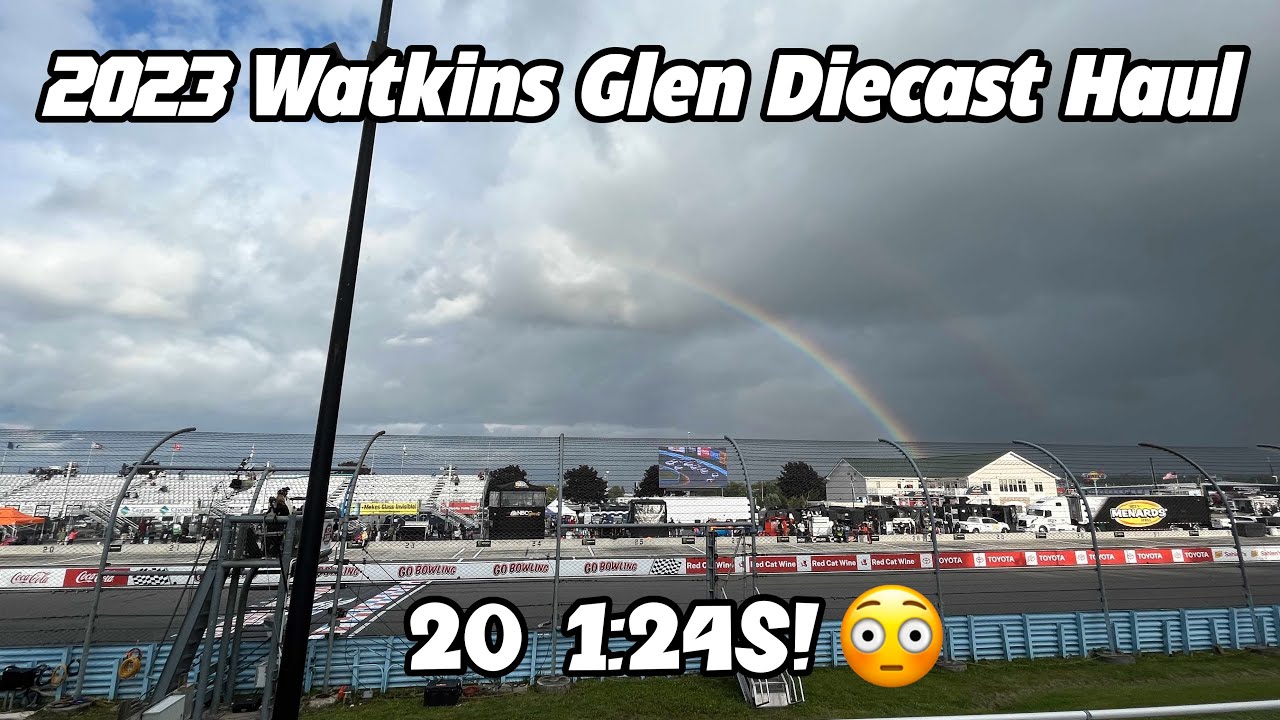 2023 Watkins Glen Diecast Haul! (BIGGEST HAUL EVER?) (20 124s!) YouTube