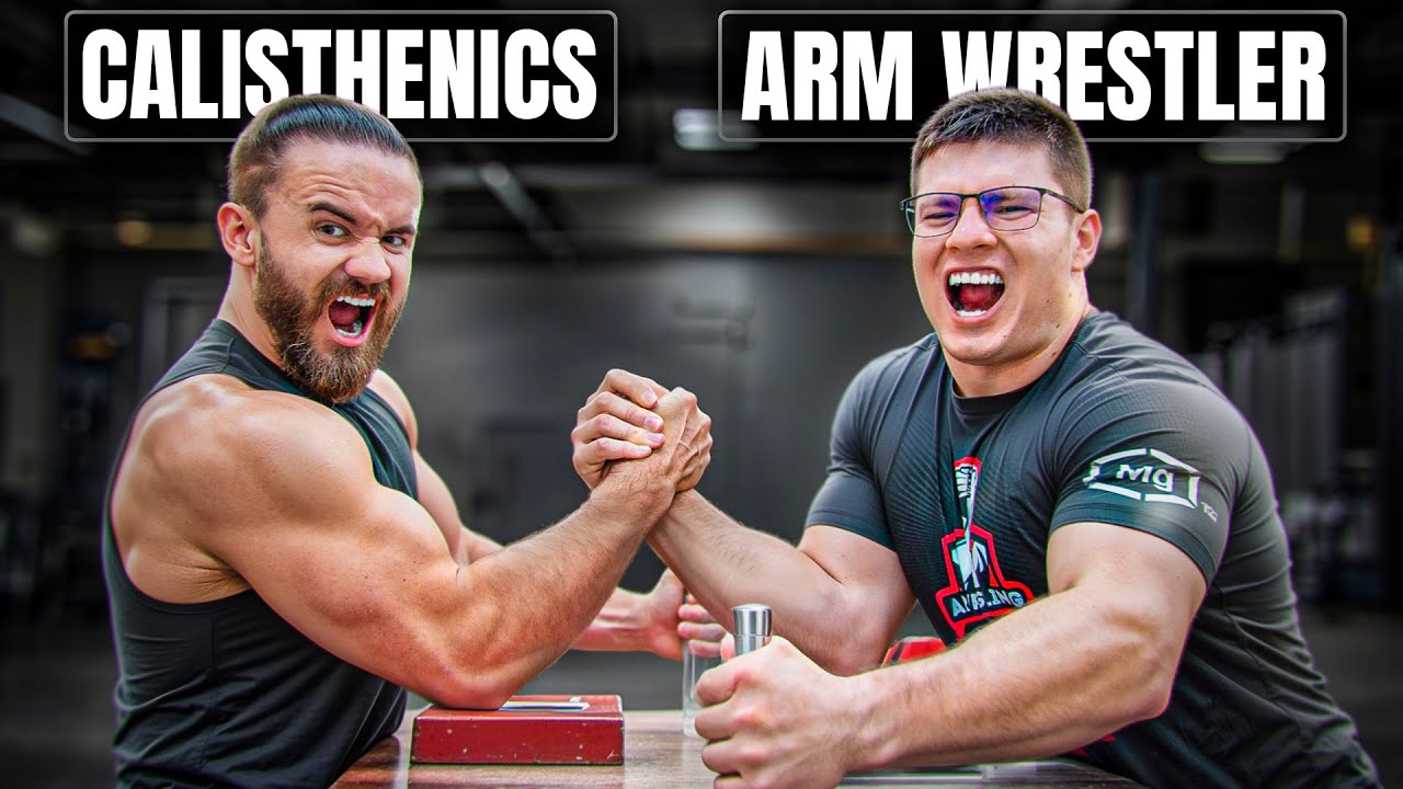 Can One of the Strongest Arm Wrestlers do Calisthenics Skills?