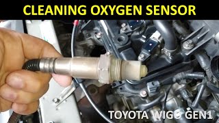 PAANO MAGLINIS NG OXYGEN SENSOR II TOYOTA WIGO GEN1