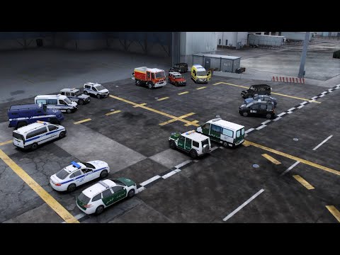 PACK Voiture De L état Algérien Avec Sirène سيارات الشرطة الدرك الطني الحماية المدنية GTA5