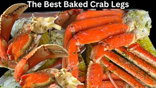 How to BAKE Crab Legs in just 12 minutes - NO BUTTER !! | Tanny Cooks