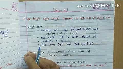 DESIGN STEPS FOR 2ISA ANGLE CONNECT ON BOTH SIDE OF GUSSET PLATE