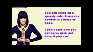 Download lagu Jessie J & Jools Holland - Get Here - Lyric Video