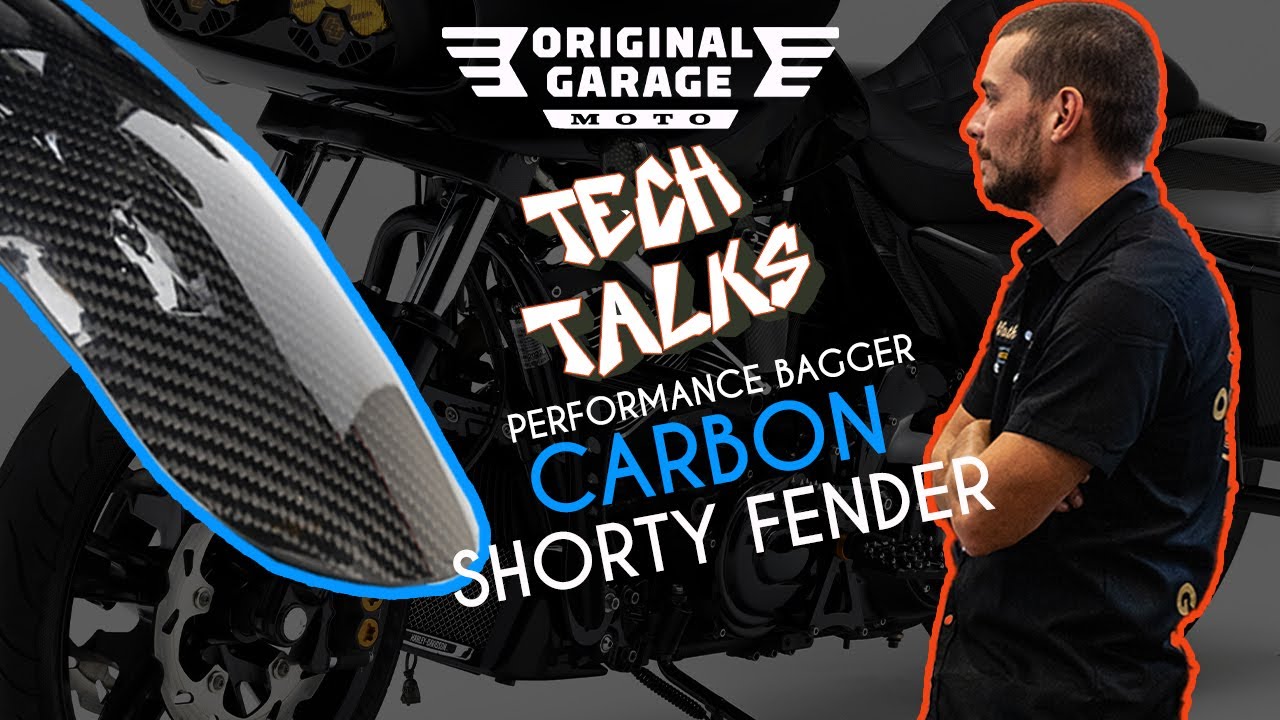 Harley Davidson & Indian Bagger Carbon Fiber Shorty Fender Tech Talk