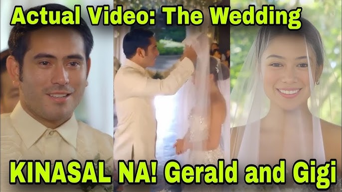 Gerald Anderson at Gigi De Lana KlNASAL NA sa Isang SECRET WEDDING!