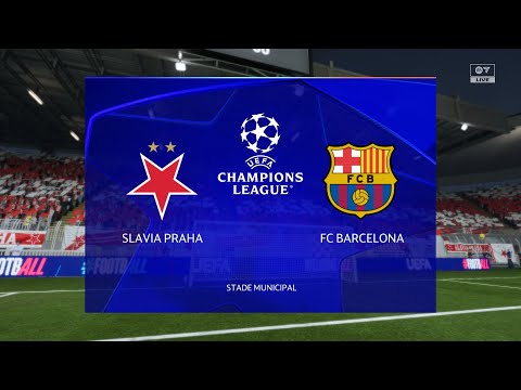 Video Slavia Praha vs Barcelona | UEFA Champions League 2025/26 | eFootball