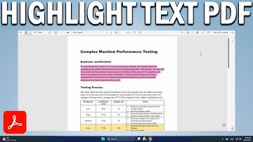 How To Highlight Text In PDF In Computer Laptop PC