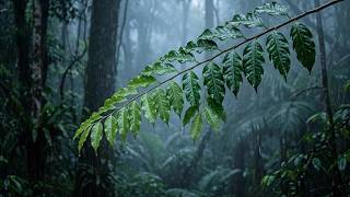 Sleep Instantly with Soft Rain on Forest Leaves | Relaxing Nature ASMR Ambience screenshot 5