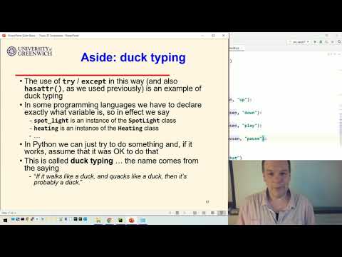 OO Python 07-5: Exceptions - Attribute errors