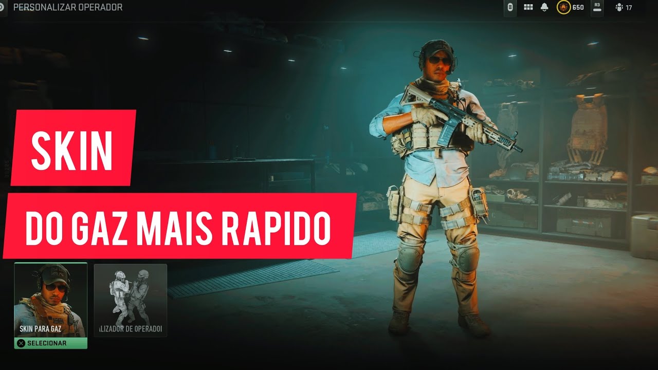 Cod Raid Skin Desbloqueie essa SKIN do GAZ em 20 minutos! RAID 1 - Call of Duty MW2 ...