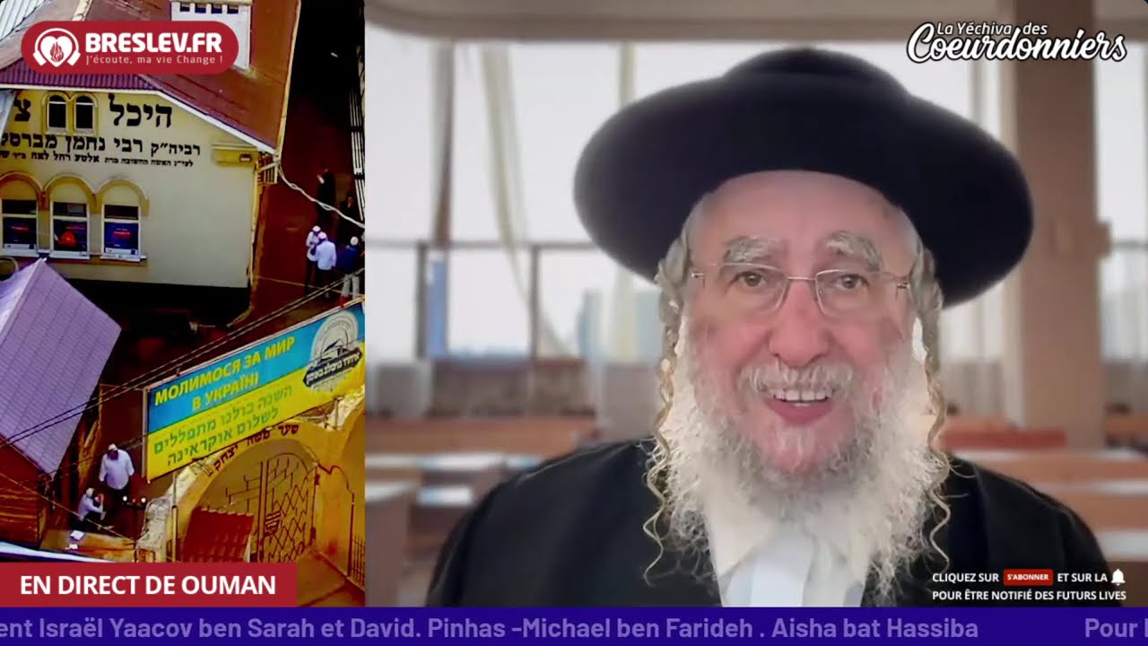 Likoutey Moharane Torah  61  (Parparot)  - Breslev - 5 juin