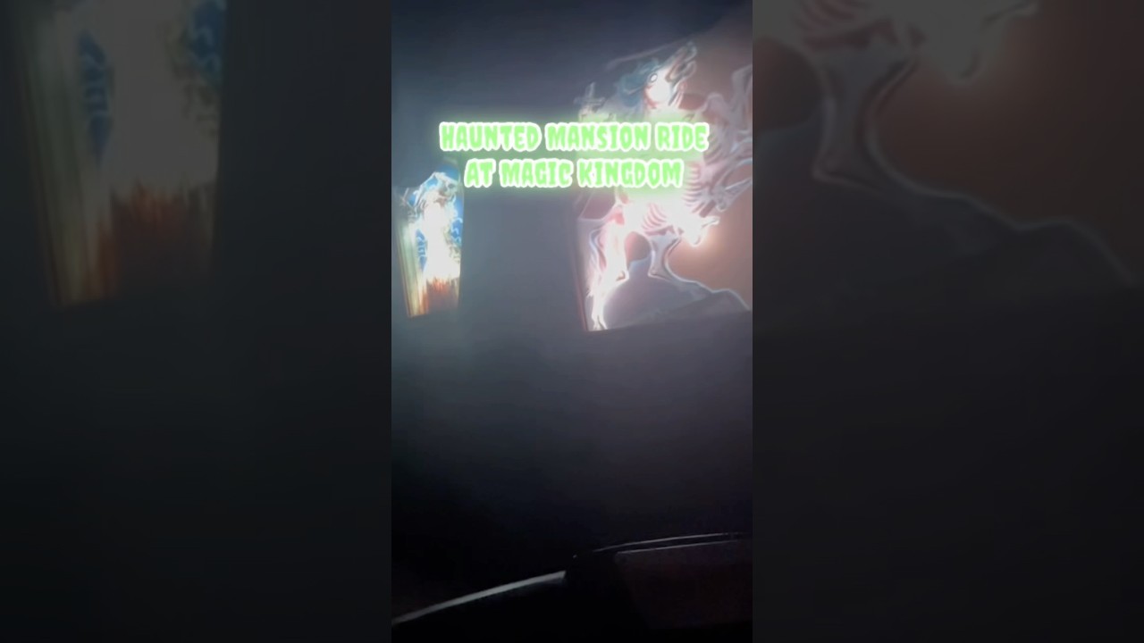 The Haunted Mansion Ride At Magic Kingdom