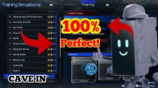 29. Cave In 100% Perfect Guide - Training Simulator | Pragmata