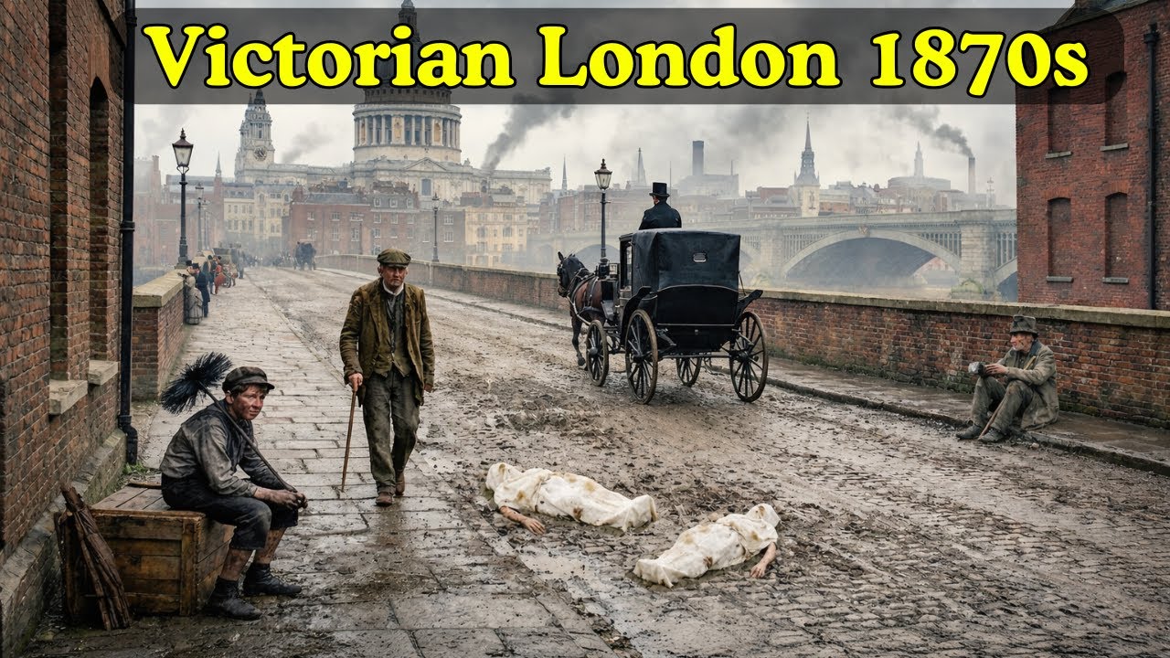 Inside Victorian London (1870s): Markets, Streets, Labor, and Survival