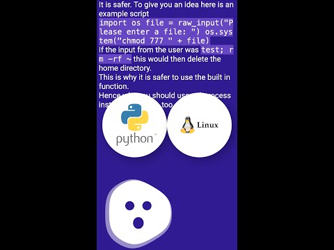 Why use Python's