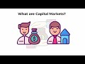 What are capital markets  capital markets explained