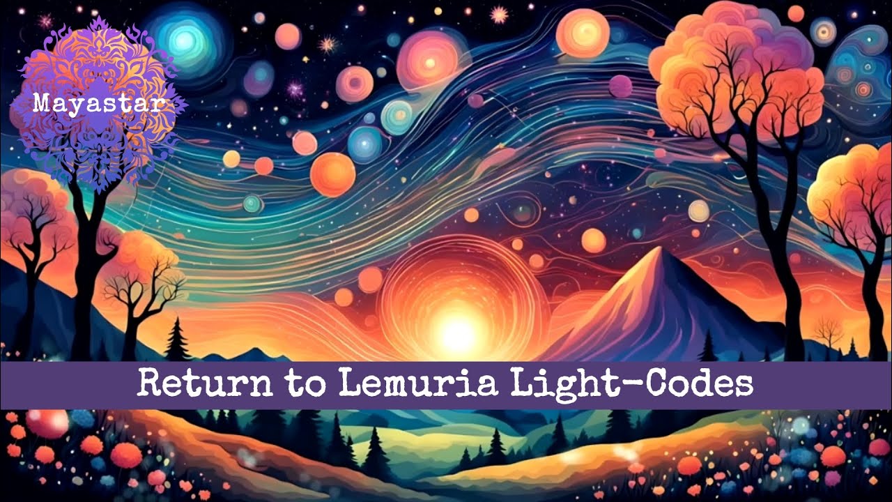 Return to Lemuria Light-Codes 5D Ambient Dream Pop Psychedelic Music Healing, Happiness Meditation