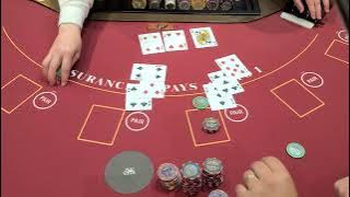 MY BEST BLACKJACK WIN In Las Vegas With $1K Hands!!