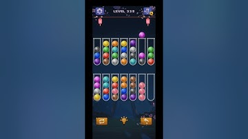 Color Ball Sort Puzzle Level 335 Solution