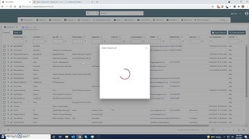 Open a Saved List in Exelare for Web