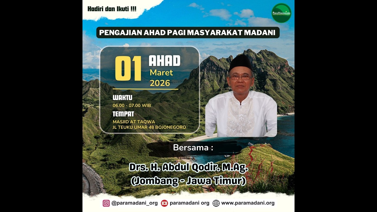 Berbagi Rekatkan Ukhuwah Islamiyah, Bersama Ust. Drs. H. Abdul Qodir, M.Ag (Jombang - Jawa Timur)