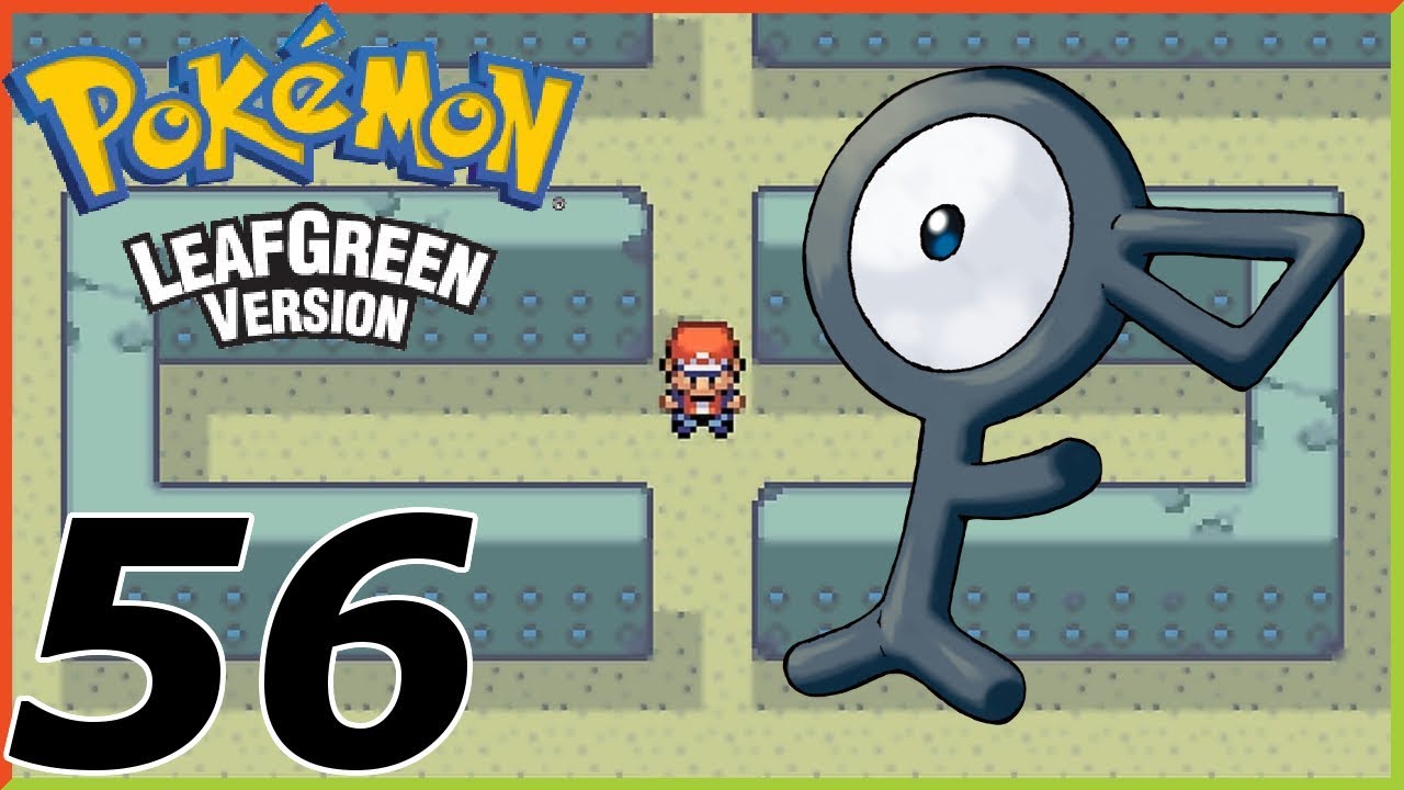 Unown Pokemon - GBA FireRed (& LeafGreen) 