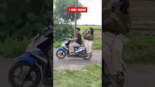 Bonceng Pacar Baru Dan Lama Lucu Sekali