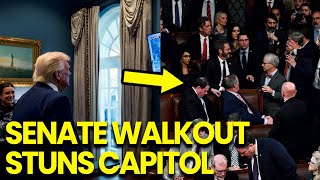 Trump’s Power CRUMBLES After FURIOUS Senate Walkout STUNS Capitol
