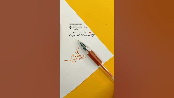 Effa Signature Design | How To Sign The Letter E #shorts