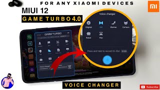 Game Turbo 4.0 | New UI And Voice Changer with Timer 😍 screenshot 3