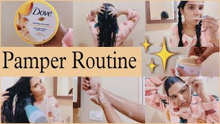 Relaxing Self-care day😍 | Skincare | Bodycare | Haircare | Pamper Routine in Tamil screenshot 5