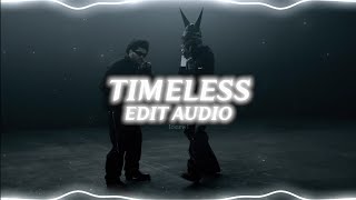 timeless [instrumental] - the weeknd, playboy carti (edit audio)