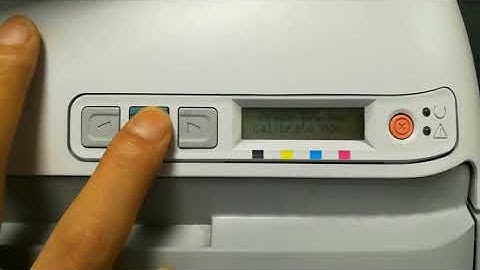 How to calibrate HP color printer?