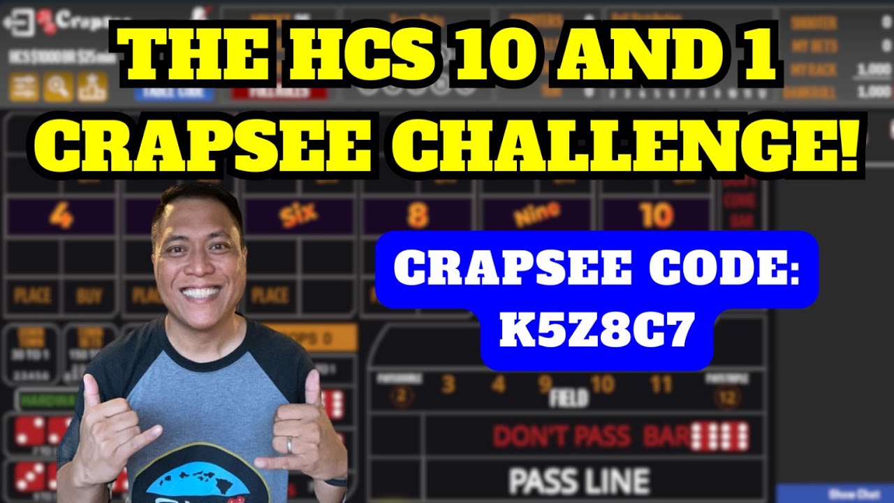 You got 10 Craps Players and just $1000. How will you play? Crapsee ...